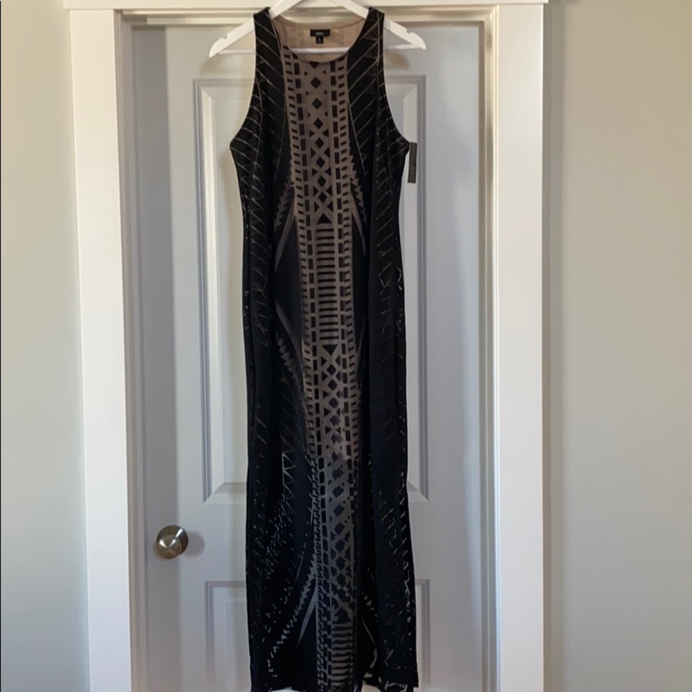 Black Maxi Cutout Dress